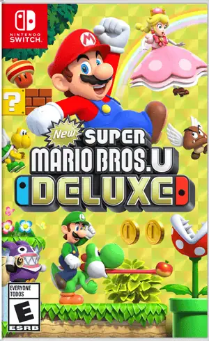 New Super Mario Bros U Deluxe ROM NSP/XCI Base + Update